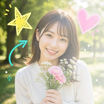 上から下へ透明になるグラデーションの例